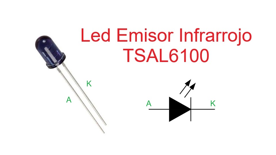 Led Emisor Infrarrojo TSAL6100