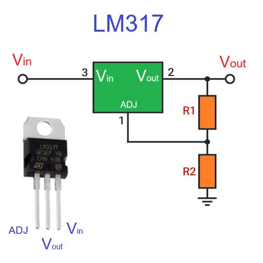 Circuito LM317